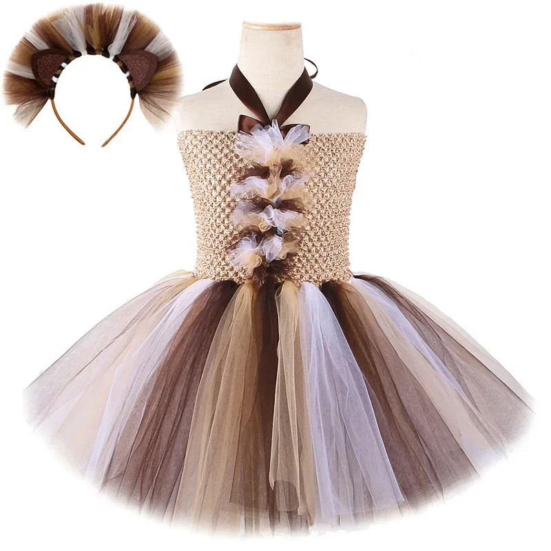Baby Clothing Dresser - Lion Tutu Dress for Girls Animal