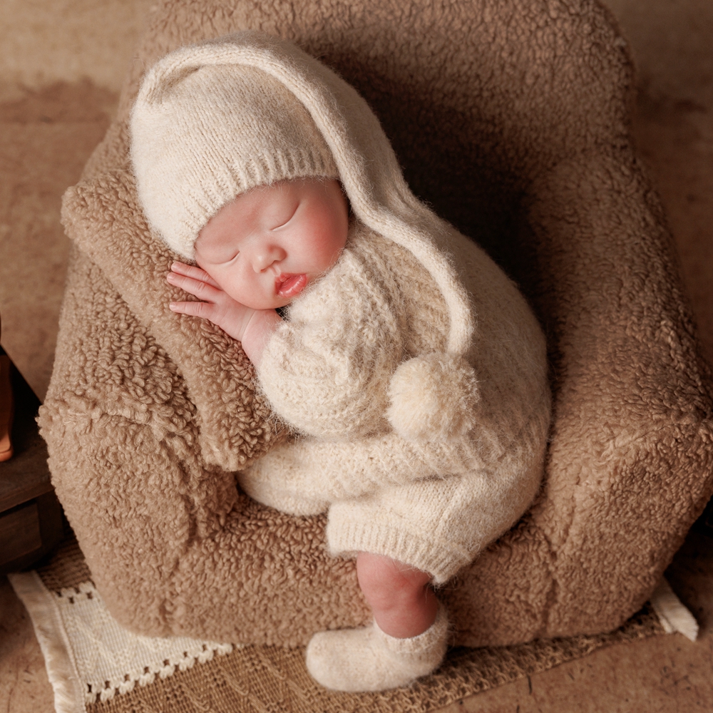 Baby Clothing Products - Knitted Newborn Photoshoot Outfits Long Sleeve