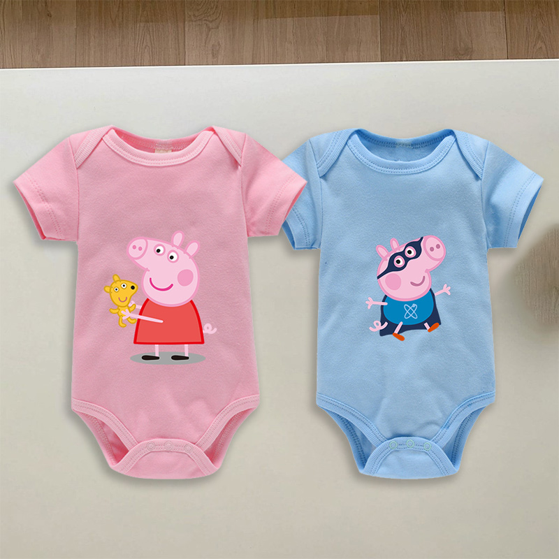 Baby Clothing Products - Peppa Pigs Baby Clothes Romper Boys