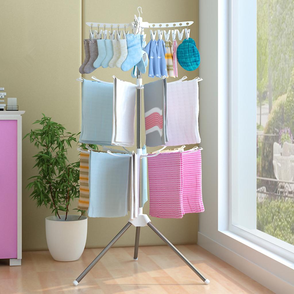 3 Tiers Foldable Drying Rack S – Baby Clothing Rack recenzja i cena