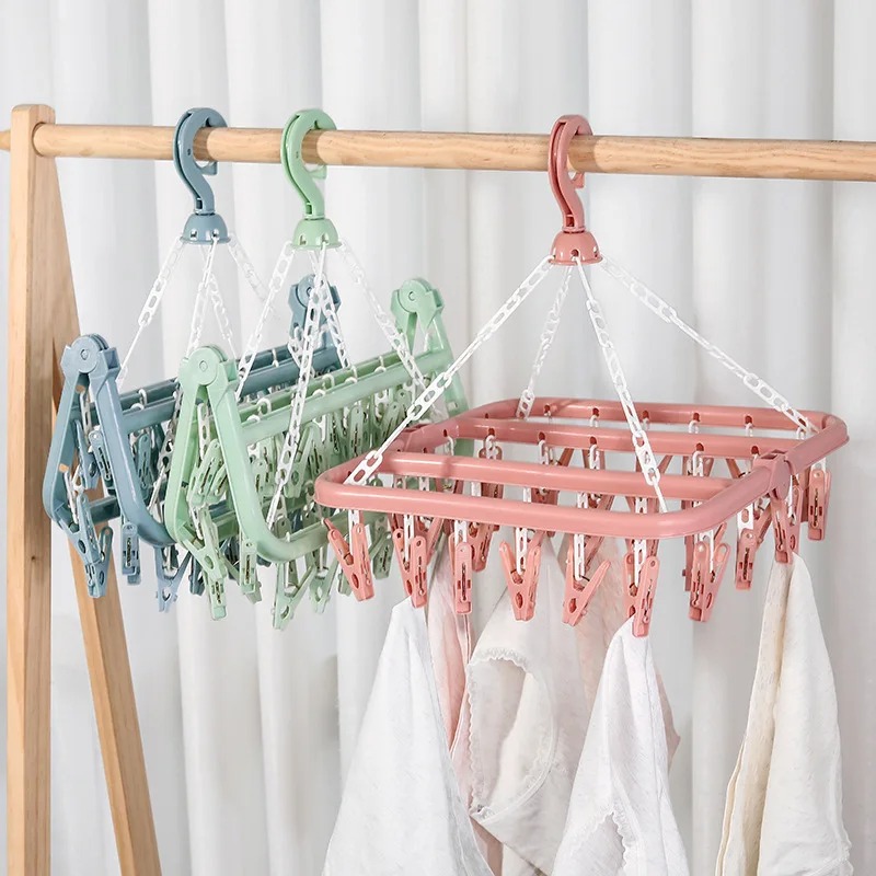 Clothes Drying Hanger with 32  – Baby Clothing Rack recenzja i cena
