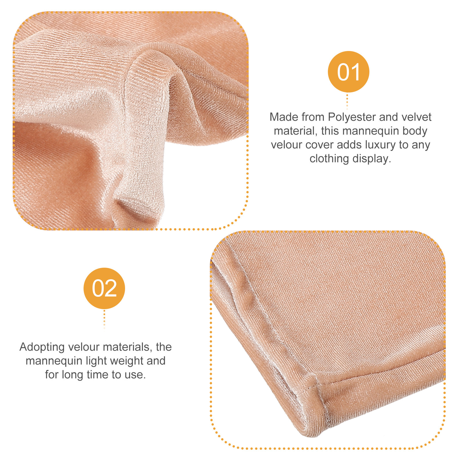 Mannequin Cover Female Cloth S – Baby Clothing Display recenzja i cena