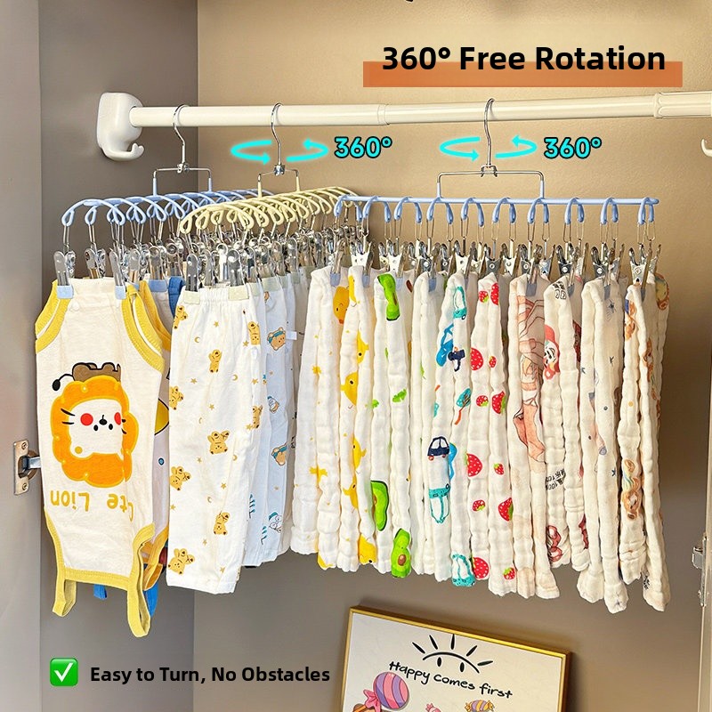 Baby Clothes Hanger Multi-clip – Baby Clothing Rack recenzja i cena
