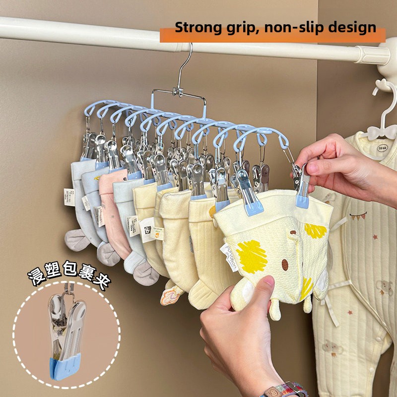 Baby Clothes Hanger Multi-clip – Baby Clothing Rack recenzja i cena