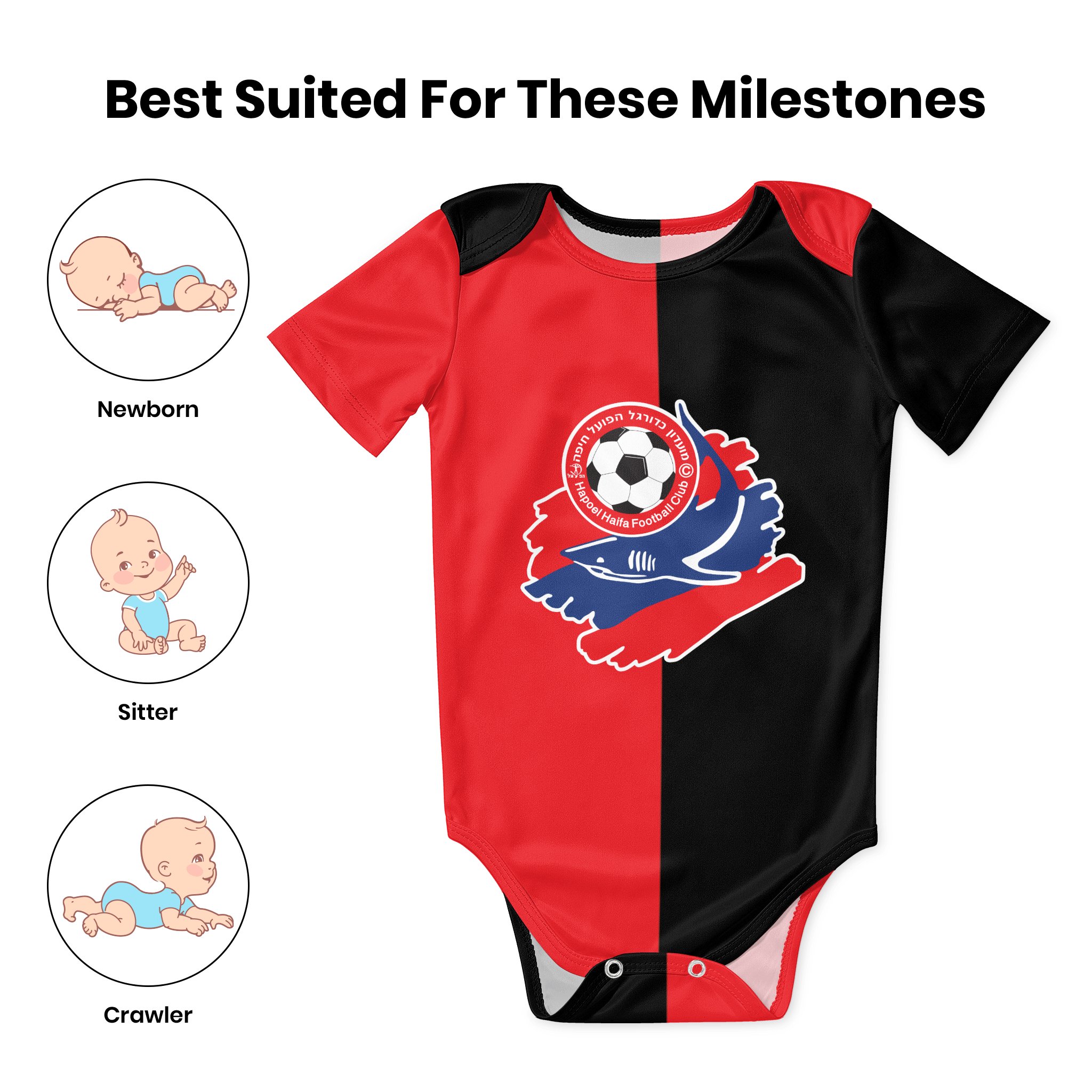 Hapoel Haifa Baby Bodysuit Uni – Baby Clothing Products recenzja i cena