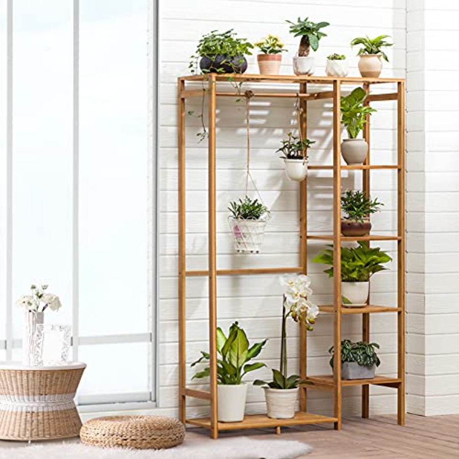 Bamboo Clothing Rack with 6 Ti – Baby Clothing Rack recenzja i cena