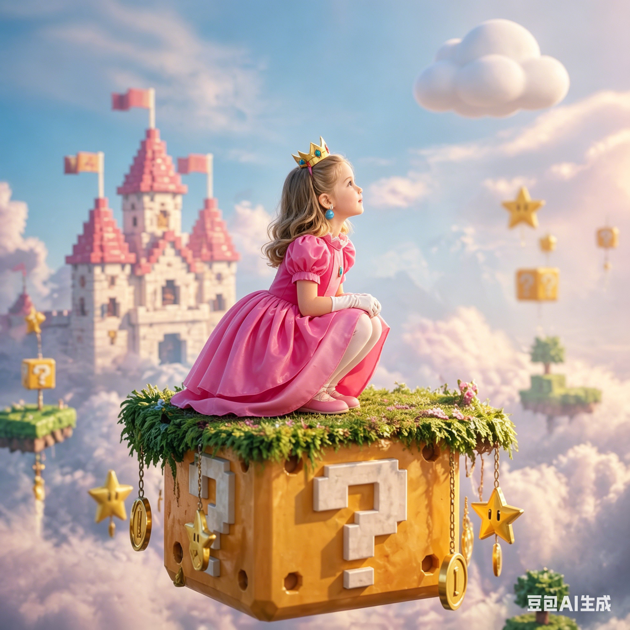 Princess Peach Style Dress Up  – Baby Clothing Dresser recenzja i cena