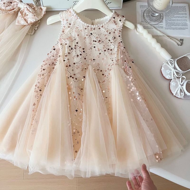 Summer New Baby Girl Pearl mes – Baby Clothing Dresser recenzja i cena