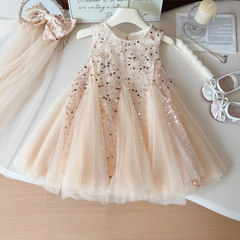 Summer New Baby Girl Pearl mes – Baby Clothing Dresser recenzja i cena