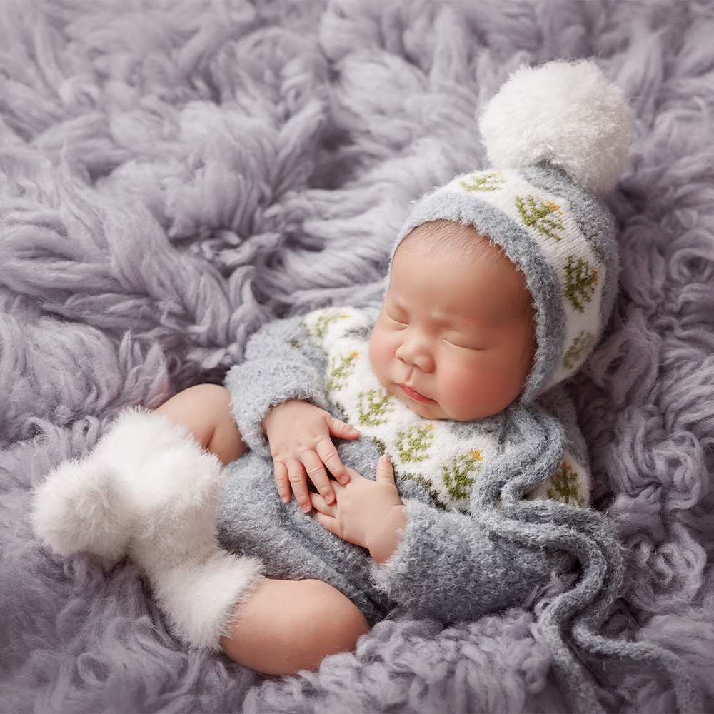 Knit Newborn Photography Cloth – Baby Clothing Neutral recenzja i cena