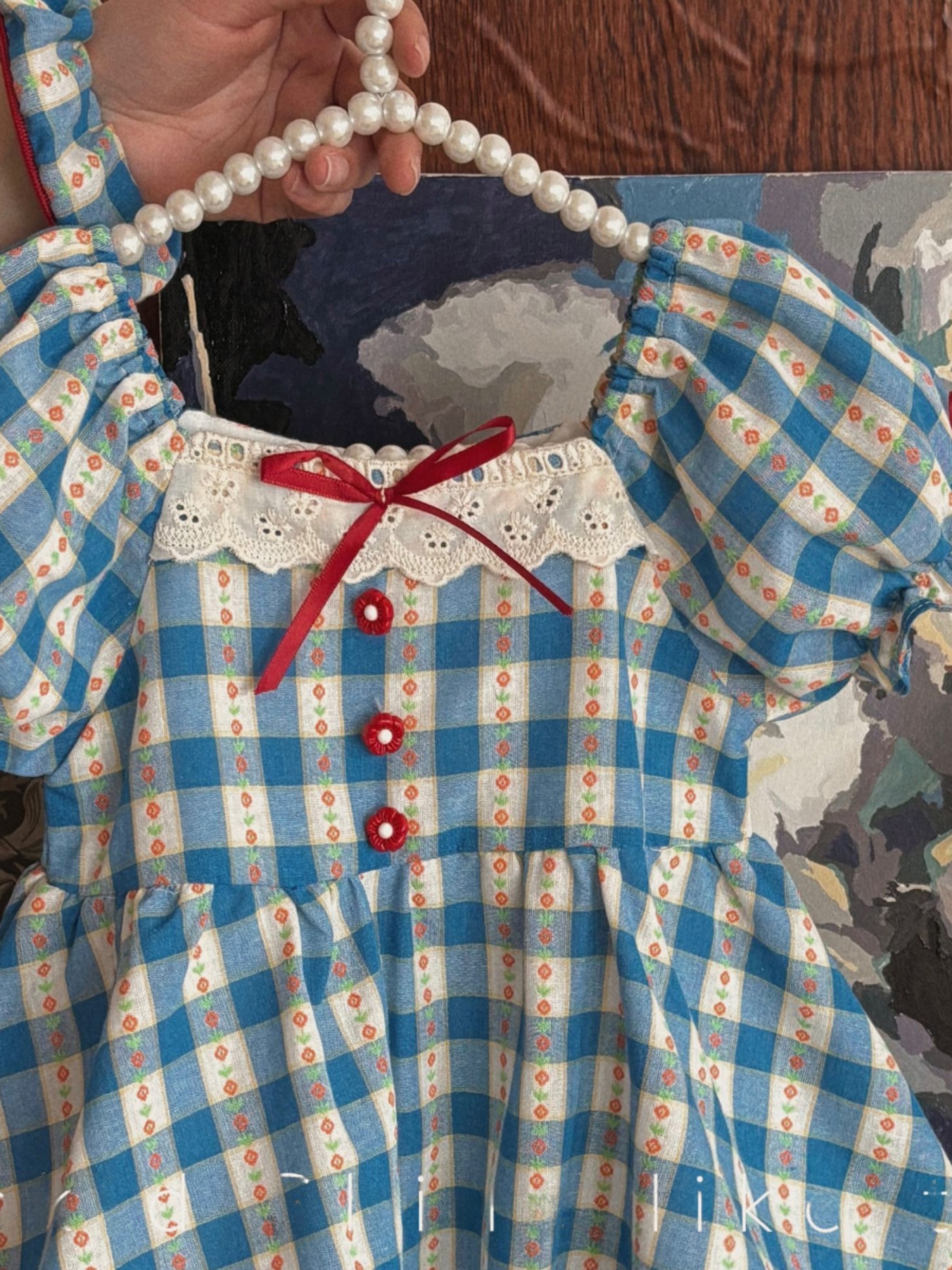 Girls Summer Plaid Dress Baby  – Baby Clothing Dresser recenzja i cena