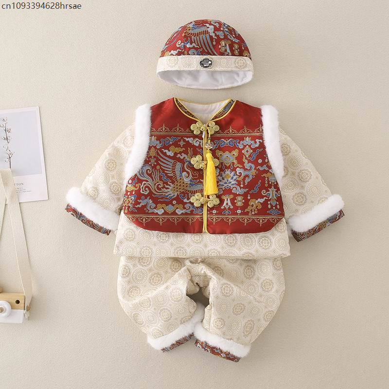 Baby Boy New Year Cheongsam Tr – Baby Clothing Unit recenzja i cena