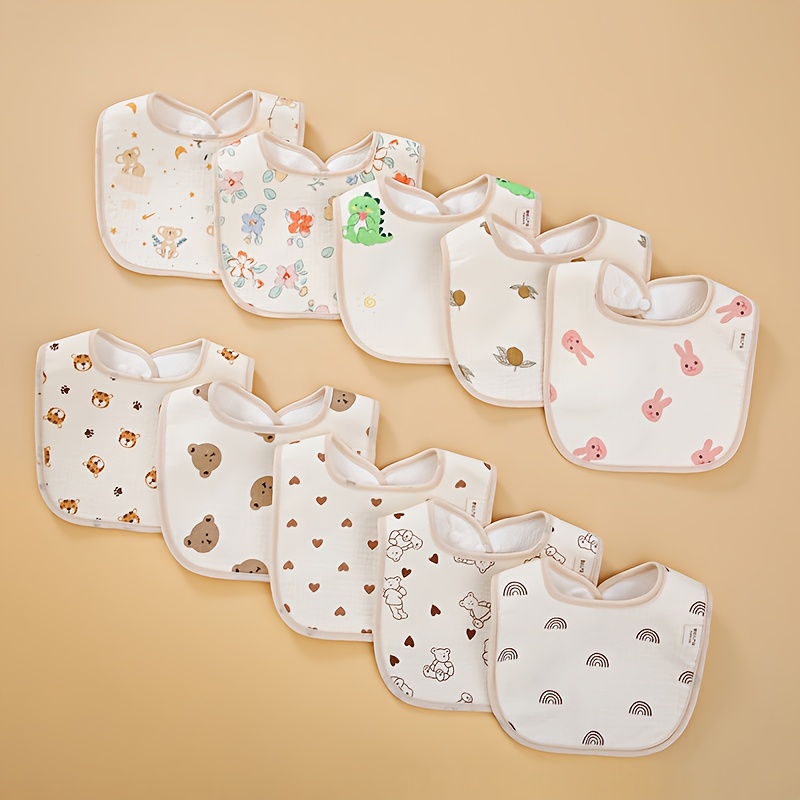 Soft Cotton Gauze Bibs for Inf – Baby Clothing Neutral recenzja i cena