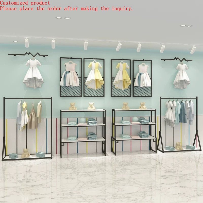 Children Garment Store Furnitu – Baby Clothing Display recenzja i cena