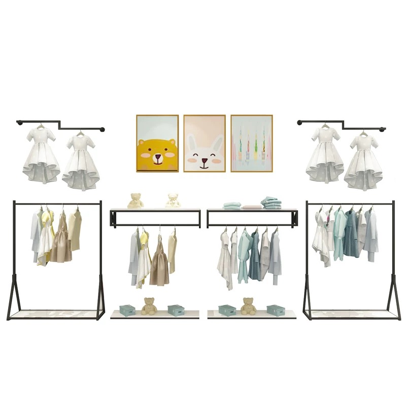 Children Garment Store Furnitu – Baby Clothing Display recenzja i cena