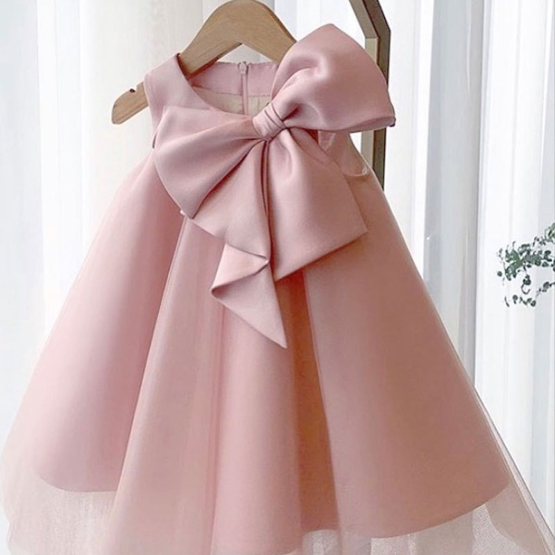 Summer Big Bow Baby Girl Dress – Baby Clothing Dresser recenzja i cena