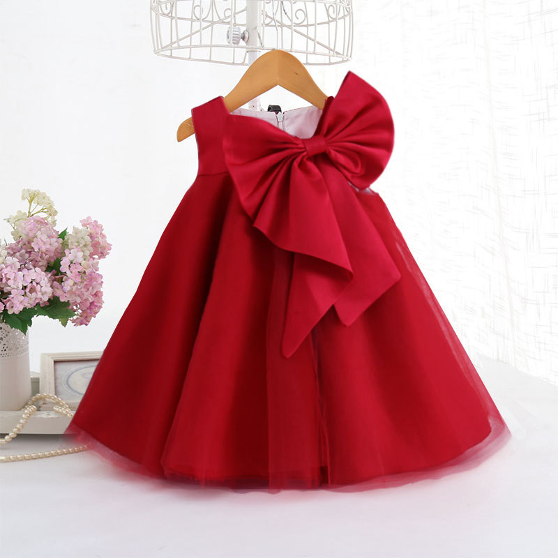 Summer Big Bow Baby Girl Dress – Baby Clothing Dresser recenzja i cena