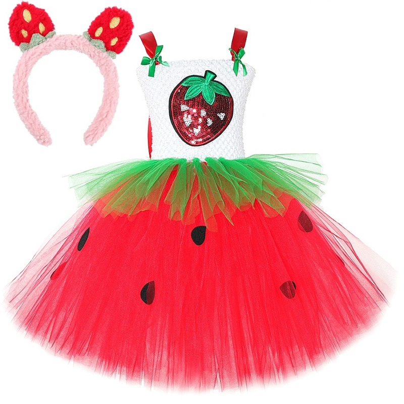 Sparkle Strawberry Costume for – Baby Clothing Dresser recenzja i cena
