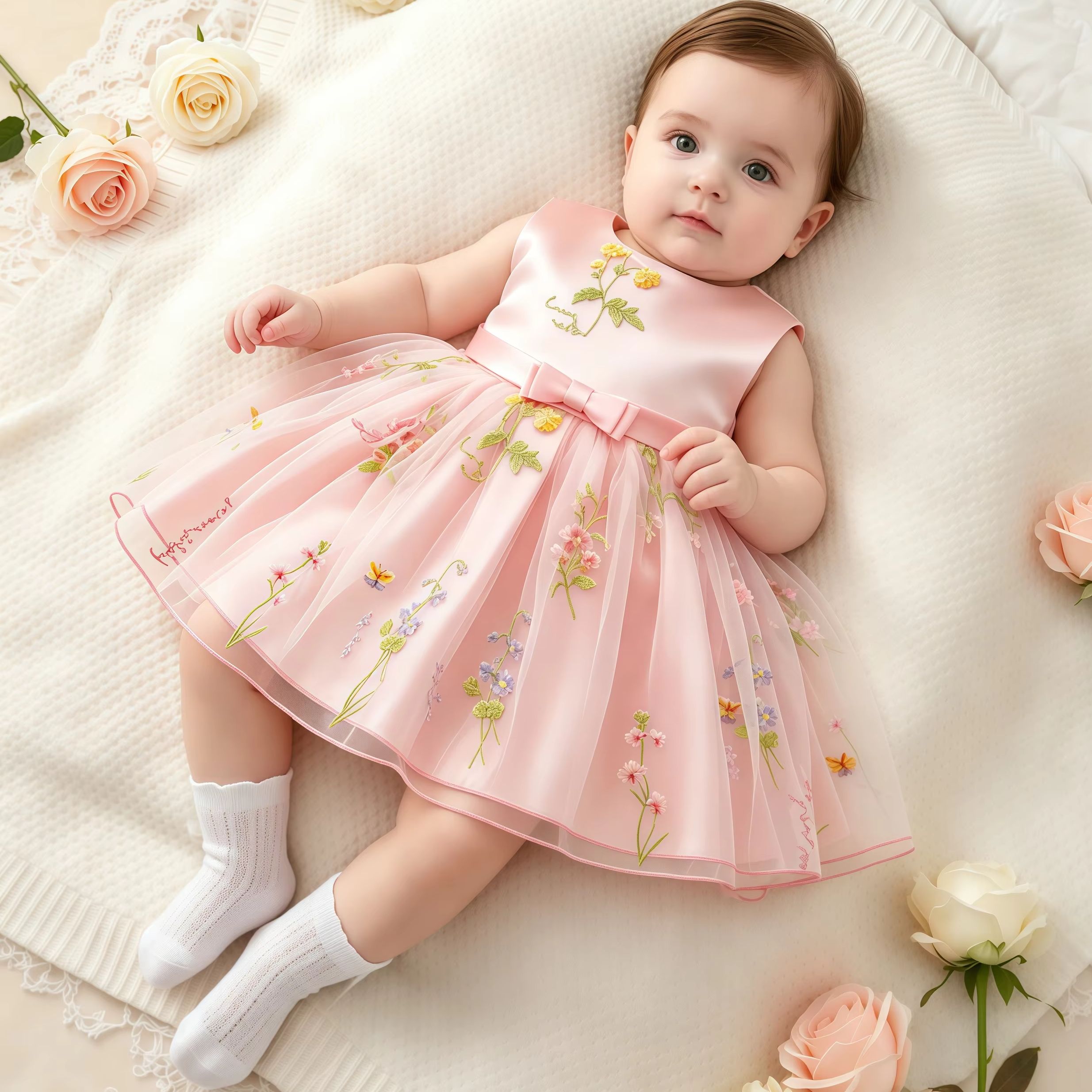 Baby Girls Party Dresses Embro – Baby Clothing Dresser recenzja i cena