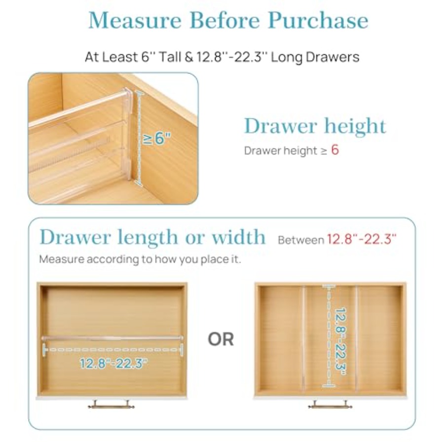 8 Pack 6 Tall Adjustable Expan – Baby Clothing Dresser recenzja i cena
