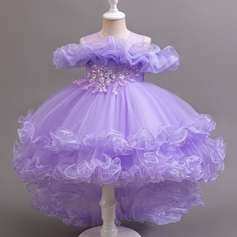 Girl Flower Princess Sequins B – Baby Clothing Dresser recenzja i cena