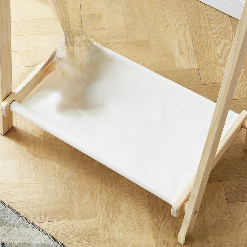 Solid Wood Floor Standing Clot – Baby Clothing Rack recenzja i cena