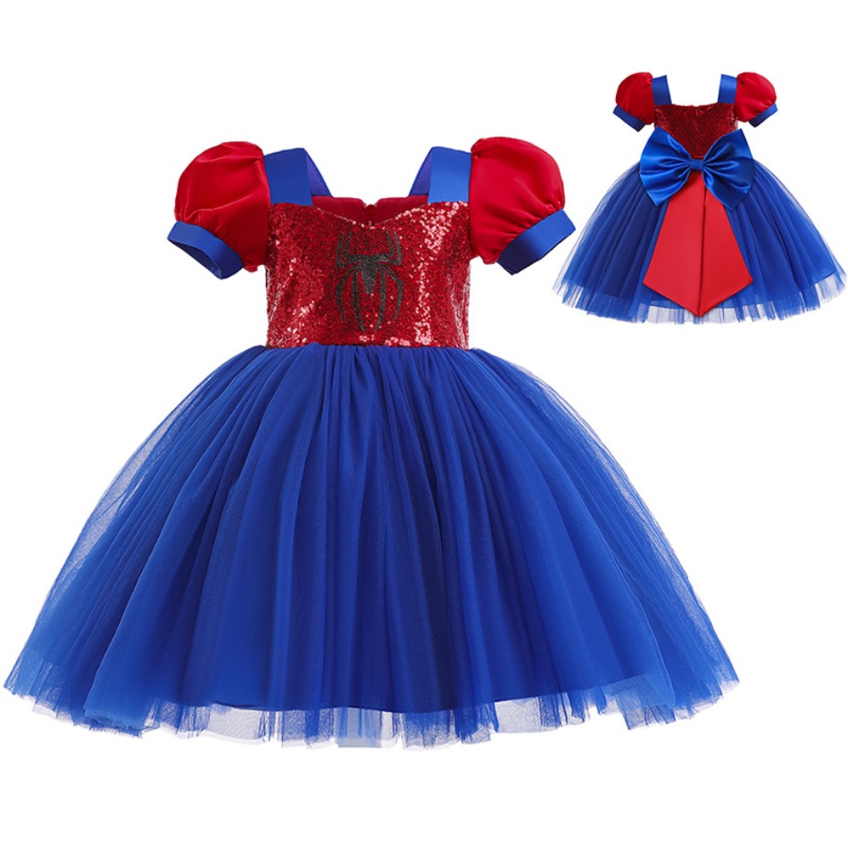 Baby Girls Spider Print Party  – Baby Clothing Dresser recenzja i cena