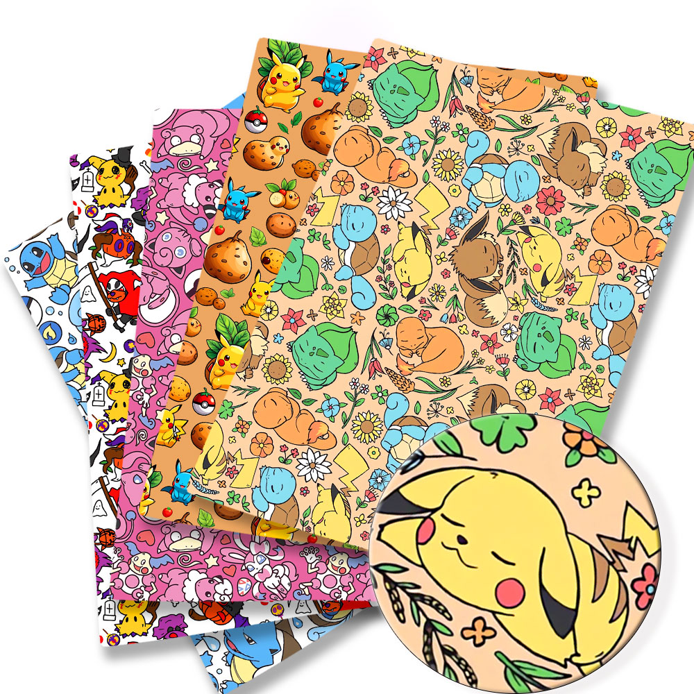 Pokemon Cartoon Fabric140*50cm – Baby Clothing Products recenzja i cena