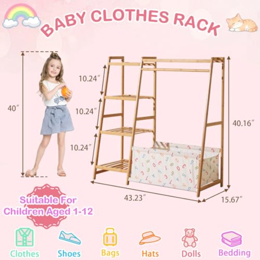 Clothing Rack- Toddler Dress U – Baby Clothing Rack recenzja i cena