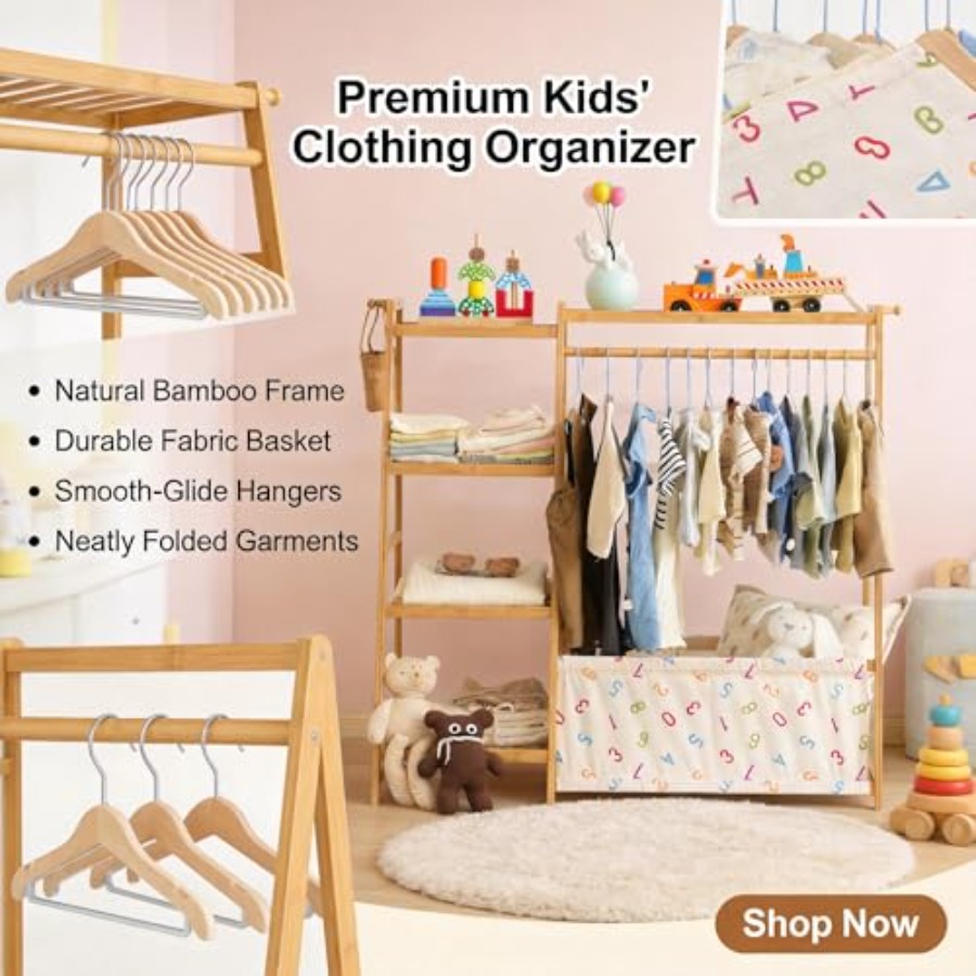 Clothing Rack- Toddler Dress U – Baby Clothing Rack recenzja i cena