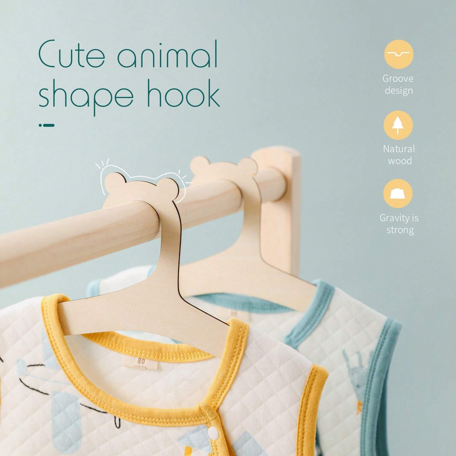 5/10/20/50pcs Baby Clothes Rac – Baby Clothing Rack recenzja i cena