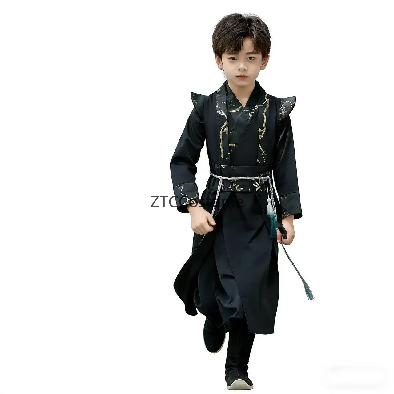 Long Sleeve Boys Hanfu Modern  – Baby Clothing Unit recenzja i cena