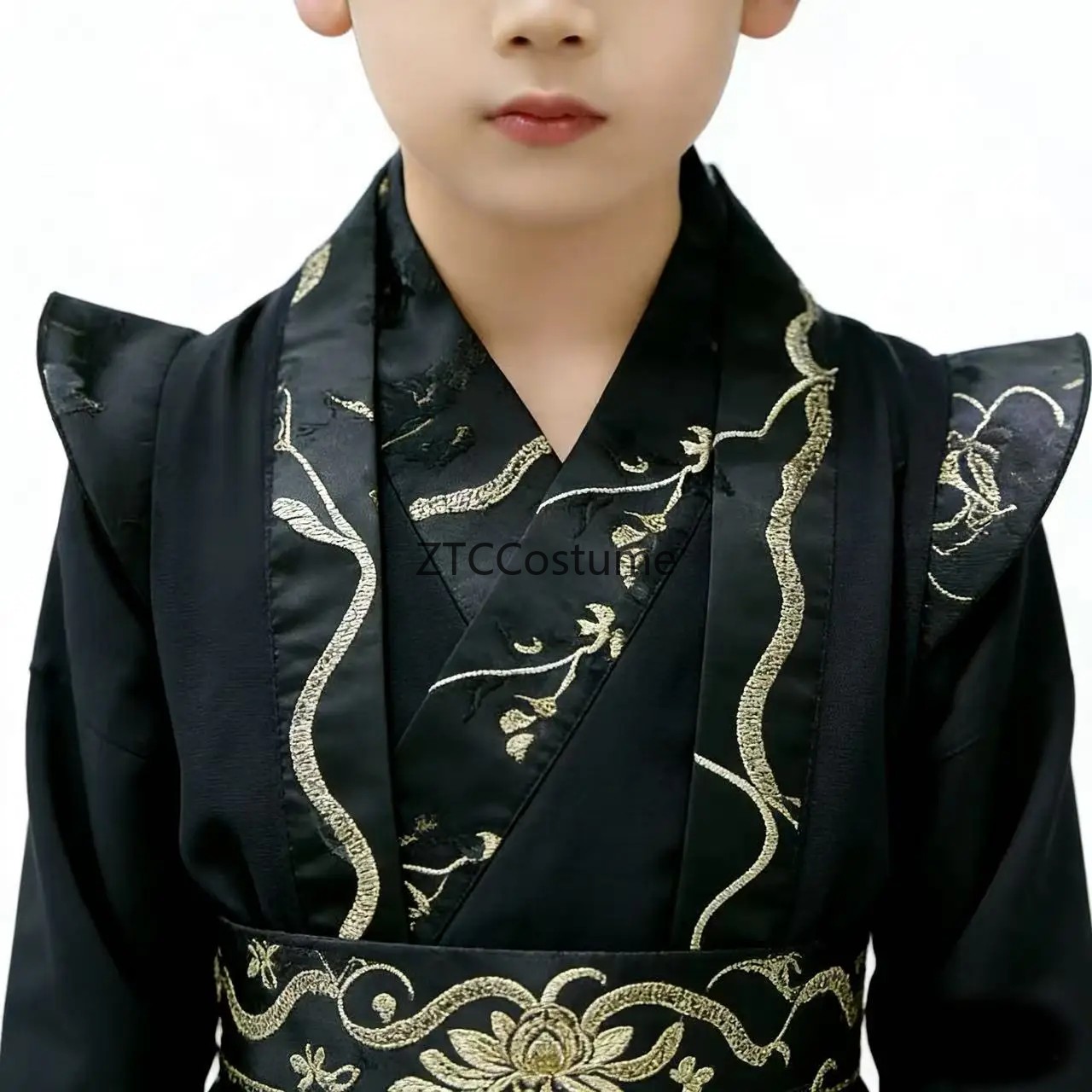 Long Sleeve Boys Hanfu Modern  – Baby Clothing Unit recenzja i cena