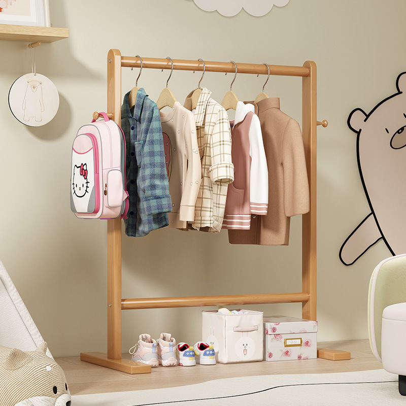 Small bamboo hat rack, floor h – Baby Clothing Rack recenzja i cena